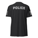 Police — Duty Wear T-Shirt (Flag & Sleeve Identifier) — Black — Back view