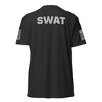 SWAT — Duty Wear T-Shirt (Flag & Sleeve Identifier) — Black — Back view