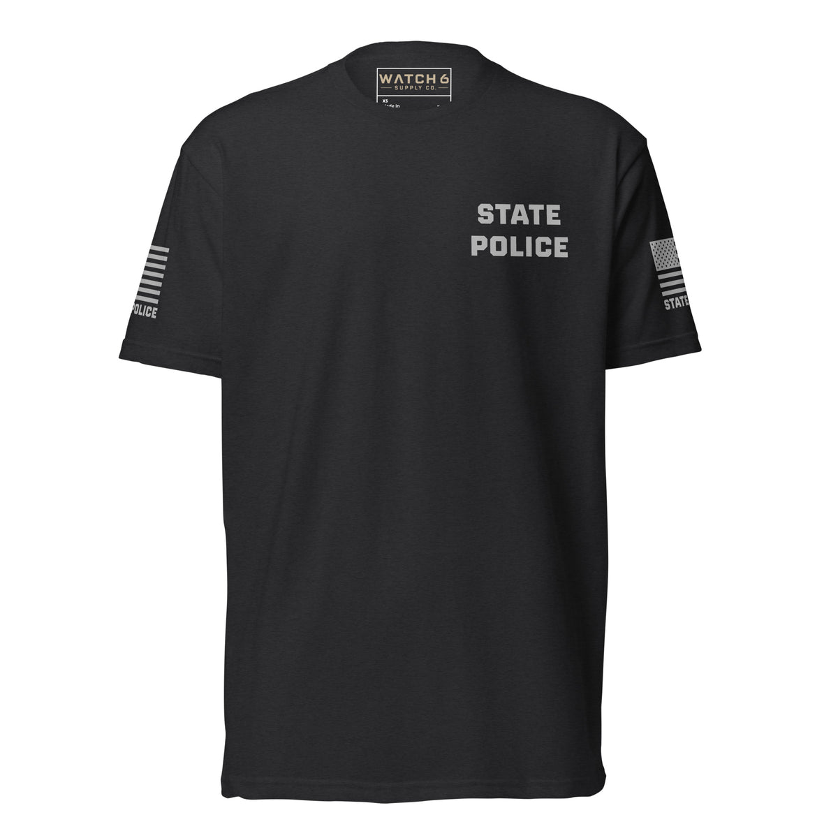 State Police — Duty Wear T-Shirt (Flag & Sleeve Identifier)
