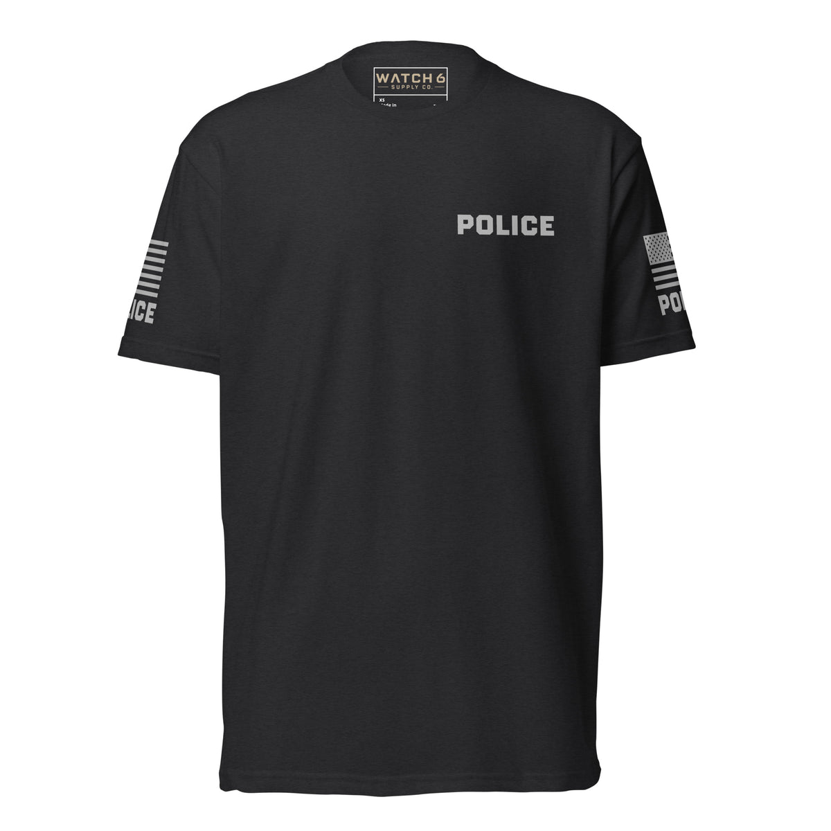 Police — Duty Wear T-Shirt (Flag & Sleeve Identifier)