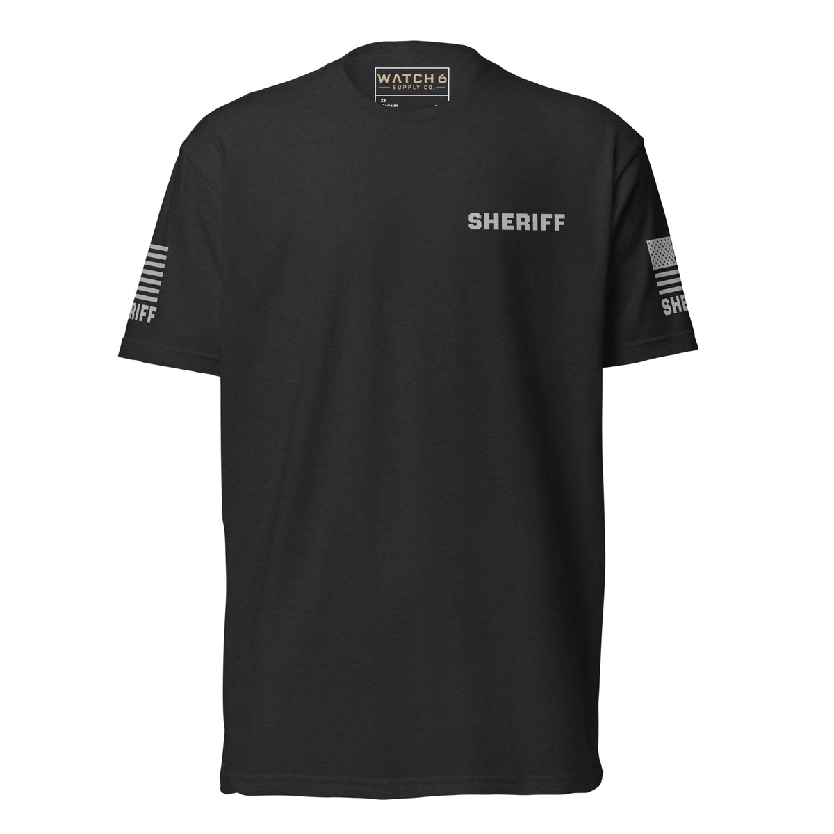 Sheriff — Duty Wear T-Shirt (Flag & Sleeve Identifier)