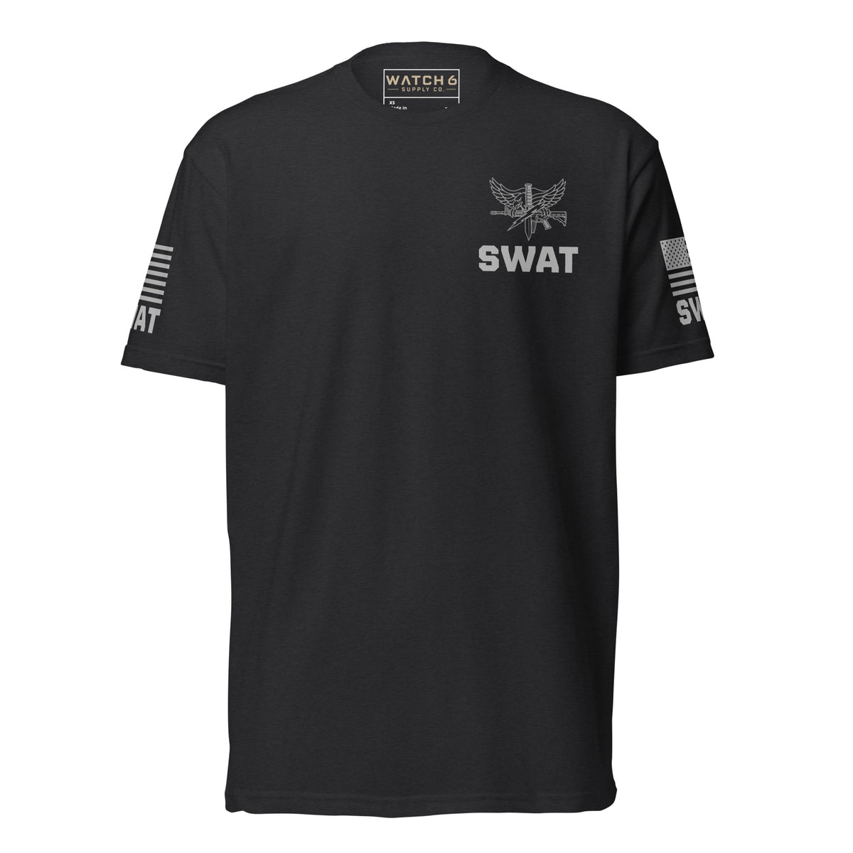 SWAT — Duty Wear T-Shirt (Flag & Sleeve Identifier)
