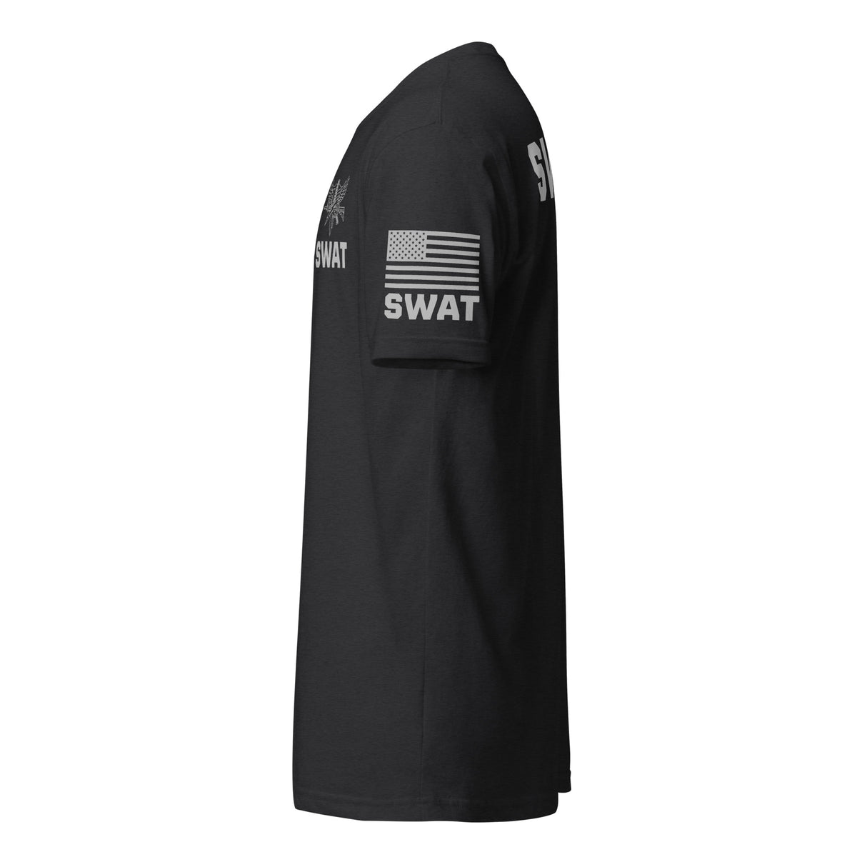 SWAT — Duty Wear T-Shirt (Flag & Sleeve Identifier) — Black — Left-side view