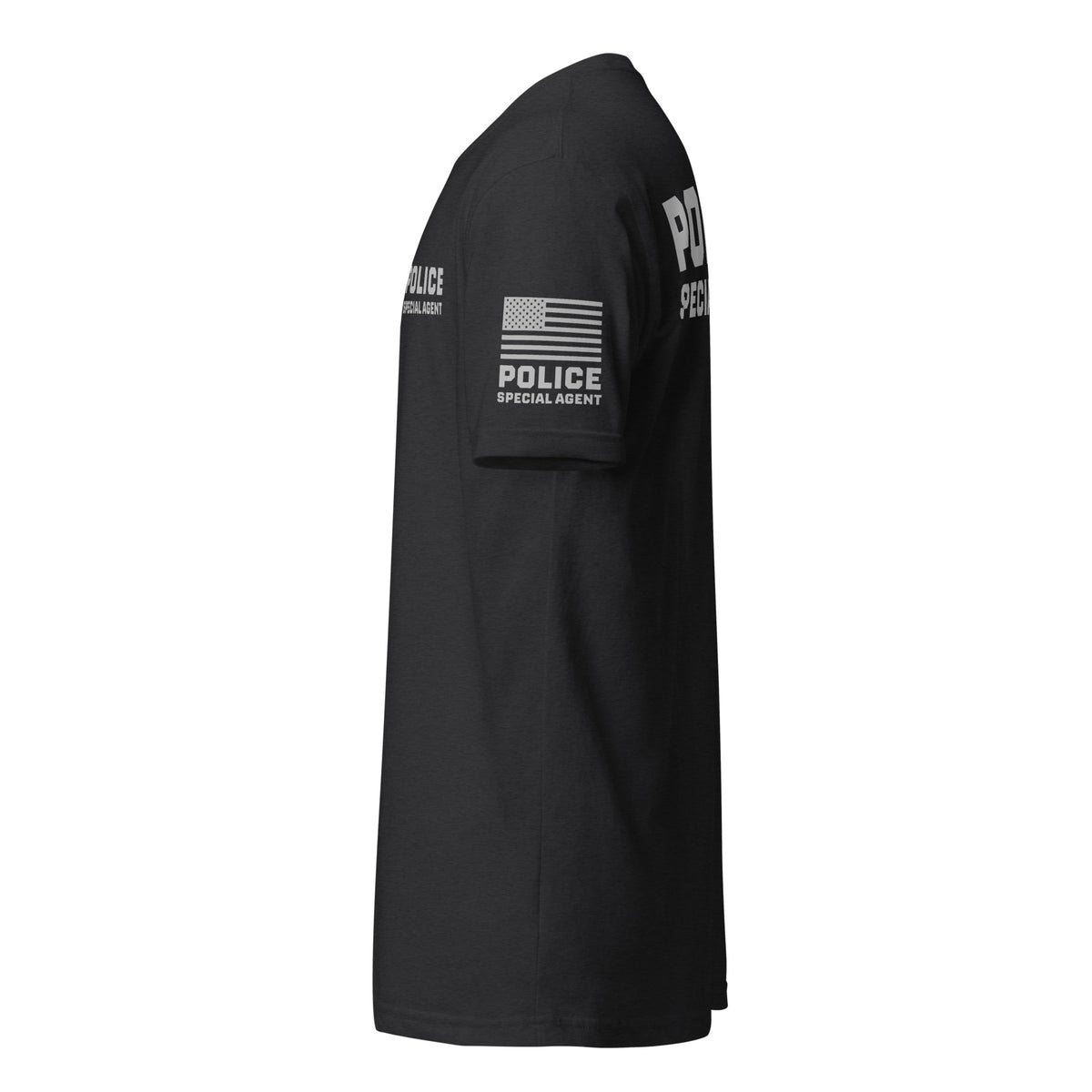 Special Agent — Duty Wear T-Shirt (Full Sleeve Identifier) — Black — Left-side view