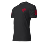 EMT — Duty Wear T-Shirt in Black, front angled view