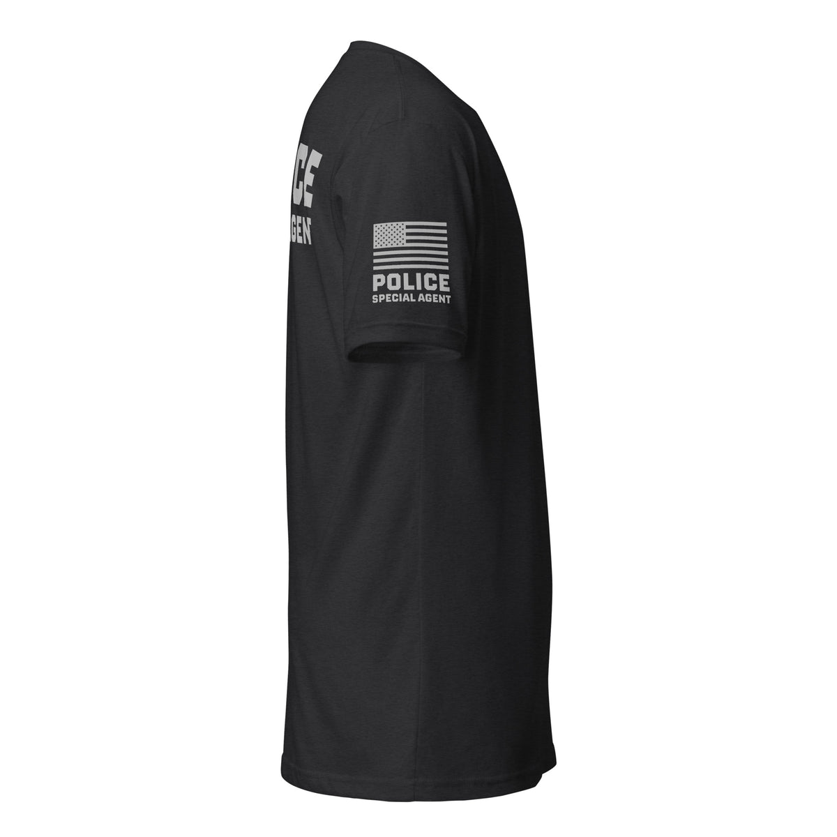 Special Agent — Duty Wear T-Shirt (Full Sleeve Identifier) — Black — Right-side view