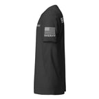 Sheriff — Duty Wear T-Shirt (Flag & Sleeve Identifier) — Charcoal — Left-side view