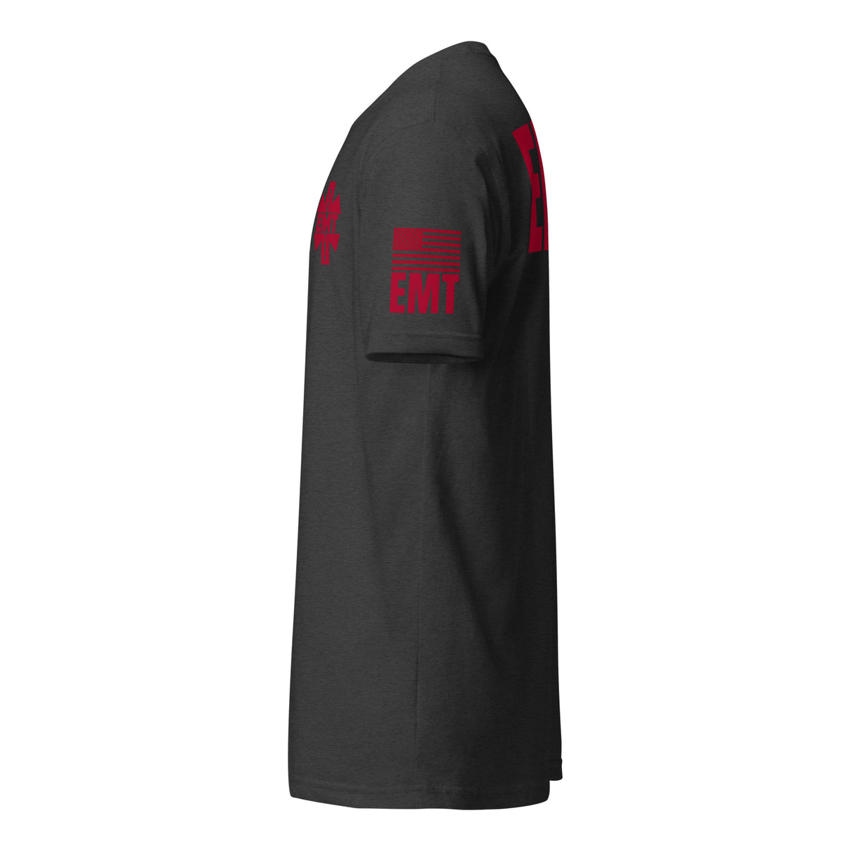 EMT — Duty Wear T-Shirt in Charcoal, left side view