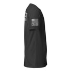 Special Agent — Duty Wear T-Shirt (Full Sleeve Identifier) — Charcoal — Right-side view