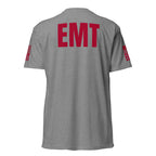 EMT — Duty Wear T-Shirt in Dark Heather Gray, back view