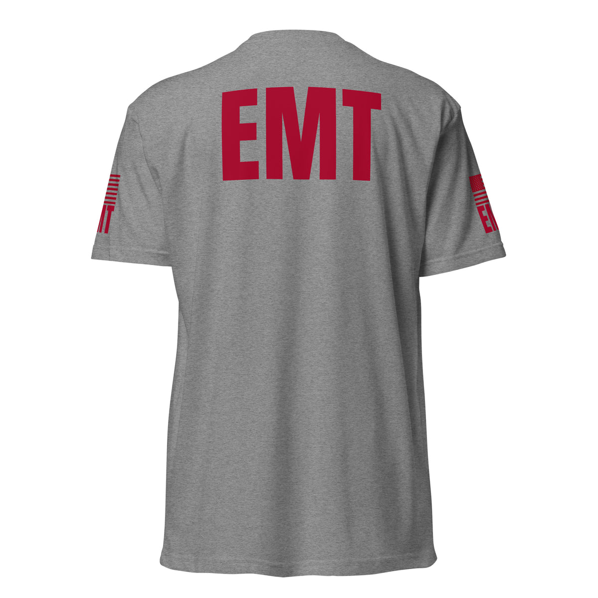 EMT — Duty Wear T-Shirt in Dark Heather Gray, back view