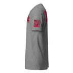 EMT — Duty Wear T-Shirt in Dark Heather Gray, left side view