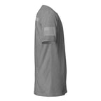 Corrections — Duty Wear T-Shirt (Flag & Sleeve Identifier) — Dark Heather Gray — Right-side view