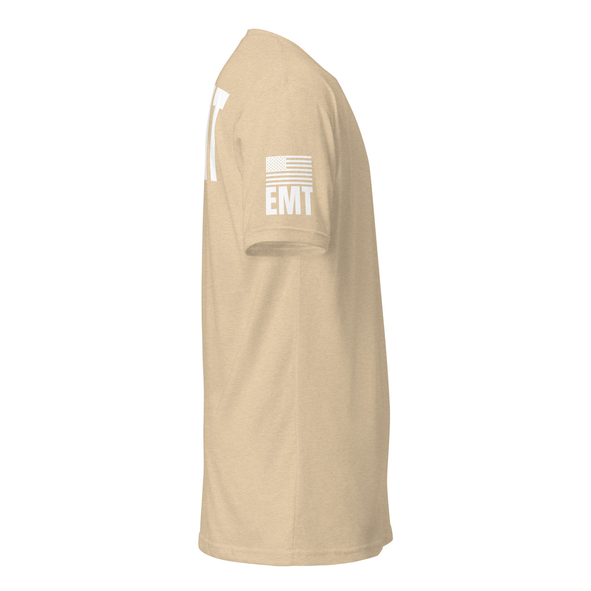 EMT — Duty Wear T-Shirt in Heather Tan, right side view