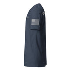 Corrections — Duty Wear T-Shirt (Flag & Sleeve Identifier) — Midnight Navy — Left-side view