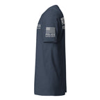 Special Agent — Duty Wear T-Shirt (Full Sleeve Identifier) — Midnight Navy — Left-side view