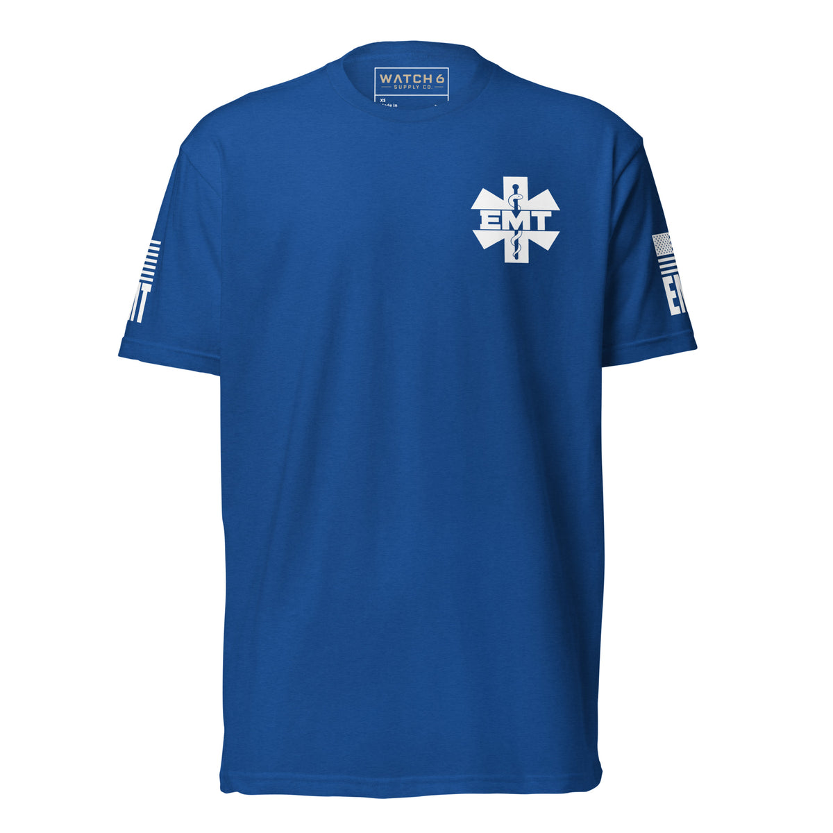EMT — Duty Wear T-Shirt in Royal, front view