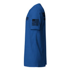 Special Agent — Duty Wear T-Shirt (Full Sleeve Identifier) — Royal — Left-side view