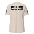 Special Agent — Duty Wear T-Shirt (Full Sleeve Identifier) — Sand — Back view