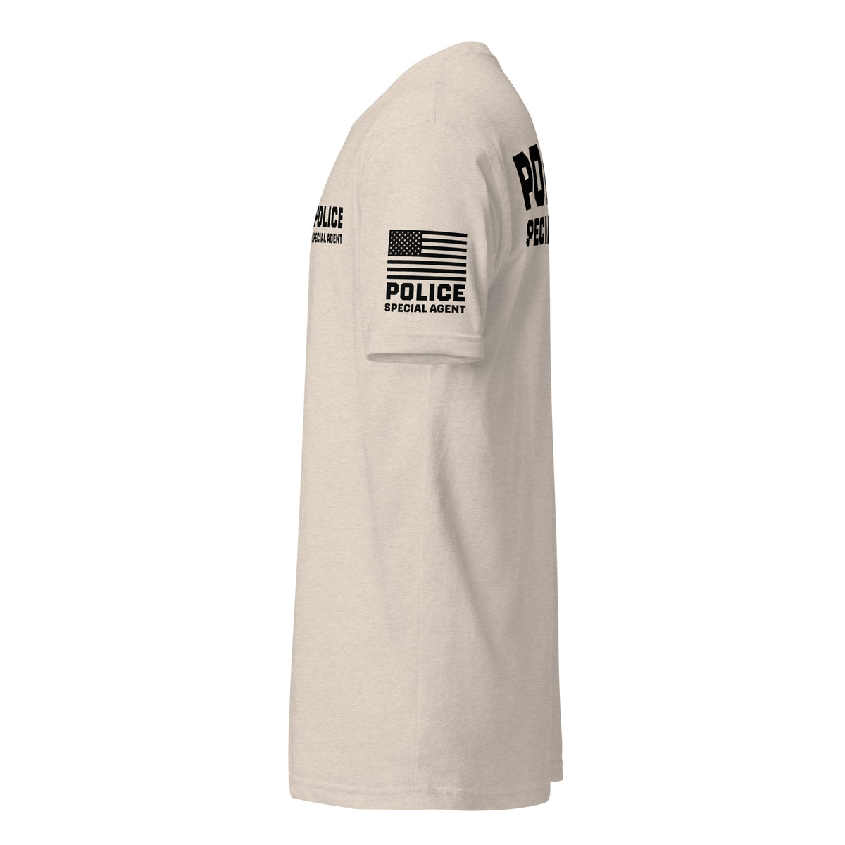 Special Agent — Duty Wear T-Shirt (Full Sleeve Identifier) — Sand — Left-side view