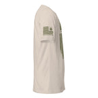 Watch Your Six Flag — Standard Issue T-Shirt — Sand, right-side view