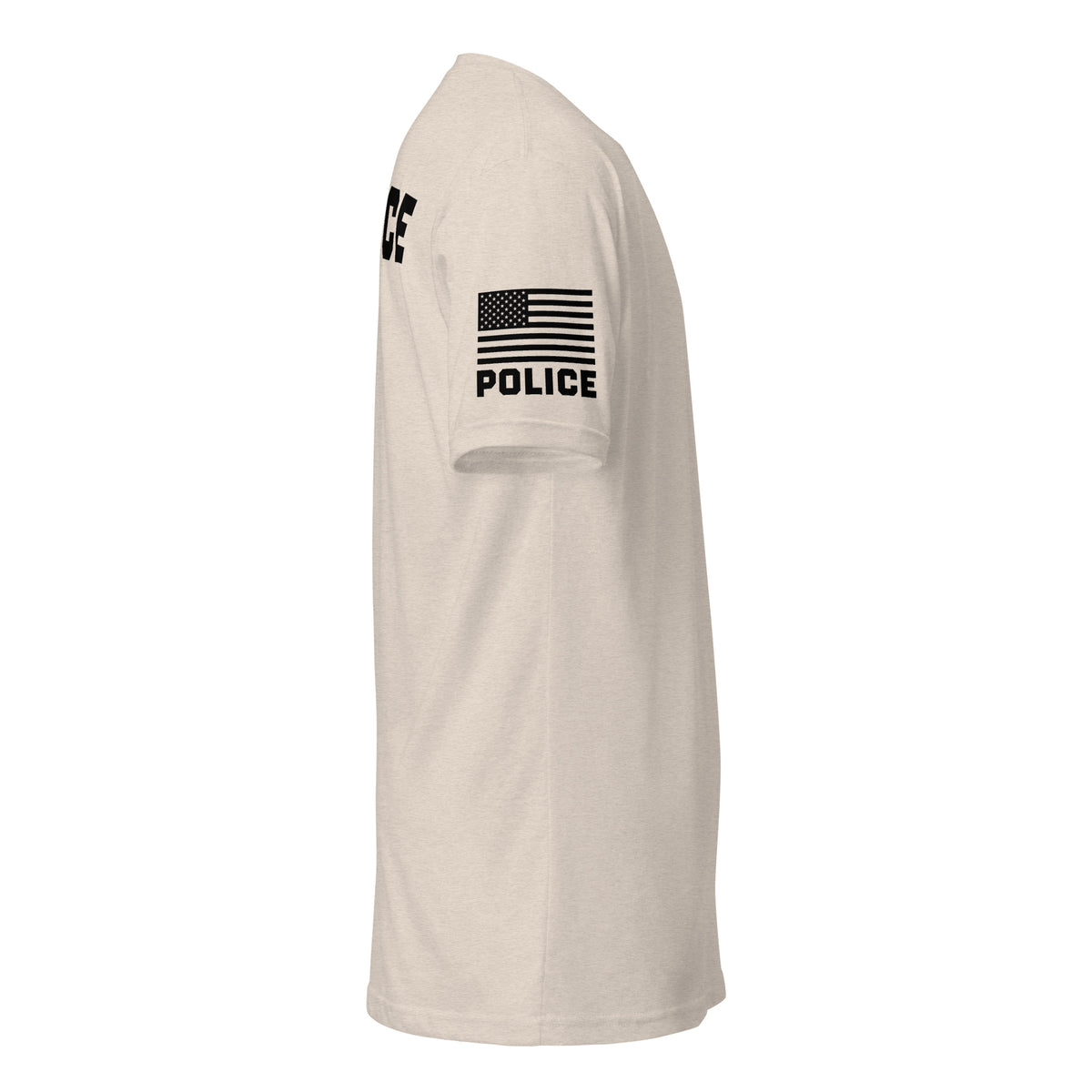 Police — Duty Wear T-Shirt (Flag & Sleeve Identifier) — Sand — Right-side view