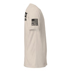 Special Agent — Duty Wear T-Shirt (Full Sleeve Identifier) — Sand — Right-side view