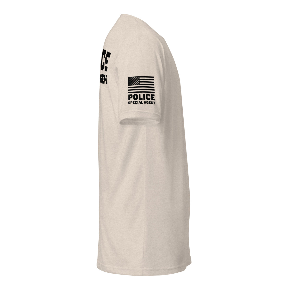 Special Agent — Duty Wear T-Shirt (Full Sleeve Identifier) — Sand — Right-side view