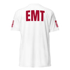 EMT — Duty Wear T-Shirt in White, back view