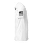 Sheriff — Duty Wear T-Shirt (Flag & Sleeve Identifier) — White — Right-side view