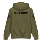 Sheriff — Duty Wear Heavyweight Hoodie, back view