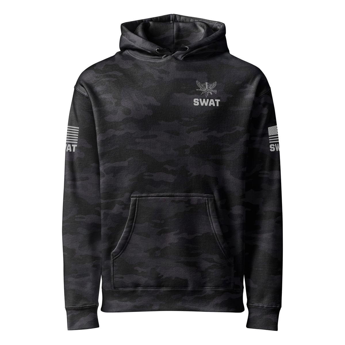 SWAT — Duty Wear Heavyweight Hoodie (Flag & Sleeve Identifier)