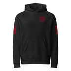 Fire Rescue — Duty Wear Heavyweight Hoodie, in Black, front view