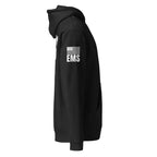 EMS — Duty Wear Heavyweight Hoodie (Flag & Sleeve Identifier) — Black — Right-side view