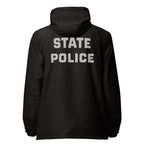 State Police — Duty Wear Lightweight Jacket — Black — Back view