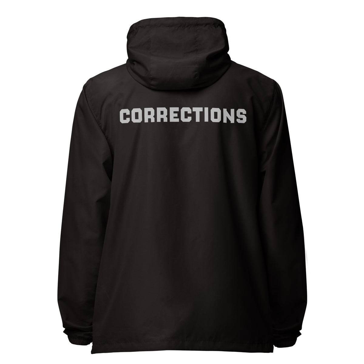Corrections — Duty Wear Lightweight Jacket — Black — Back view