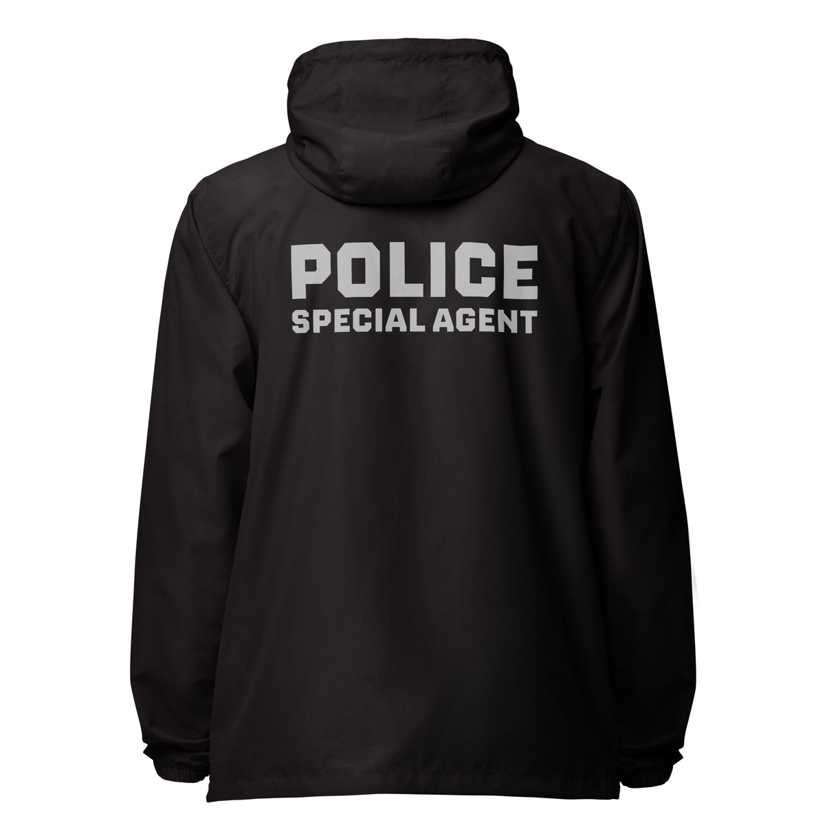Special Agent — Duty Wear Lightweight Jacket in Black, back view