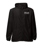 Police K-9 Unit - Lightweight Duty Windbreaker in Black - front view