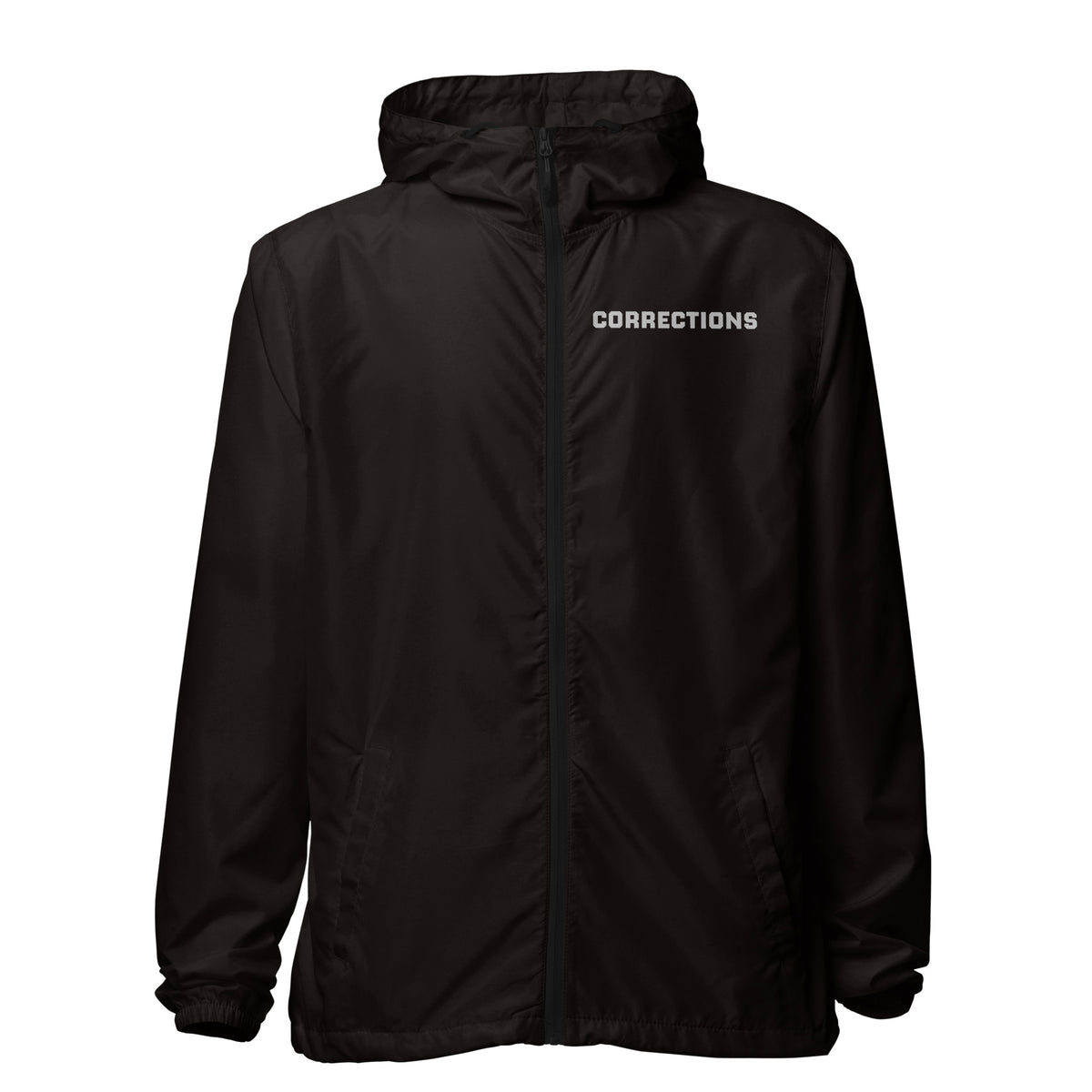 Corrections — Duty Wear Lightweight Jacket — Black — Front view