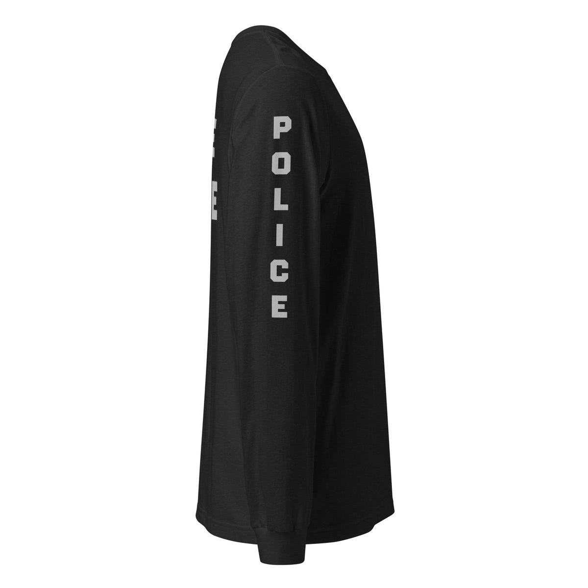 State Police — Duty Wear Long Sleeve Shirt (Full Sleeve Identifier) — Black Heather — Right-side view