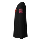 EMS — Duty Wear Long Sleeve Shirt (Flag & Sleeve Identifier) — Black — Left-side view