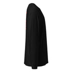 Fire Rescue long sleeve duty shirt with left sleeve identifier in Black, right view