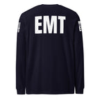 EMT — Duty Wear Long Sleeve Shirt in Navy, back view