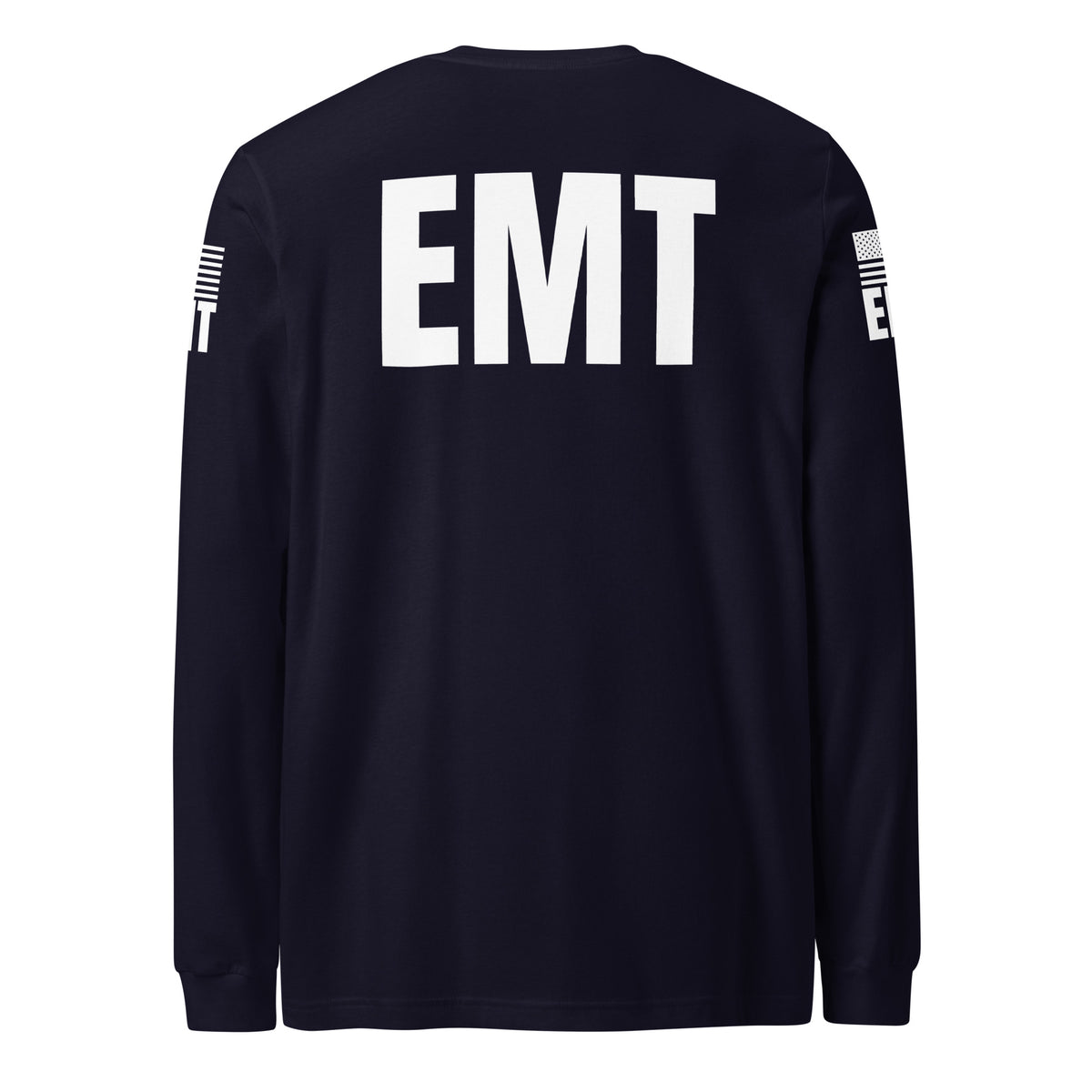 EMT — Duty Wear Long Sleeve Shirt in Navy, back view