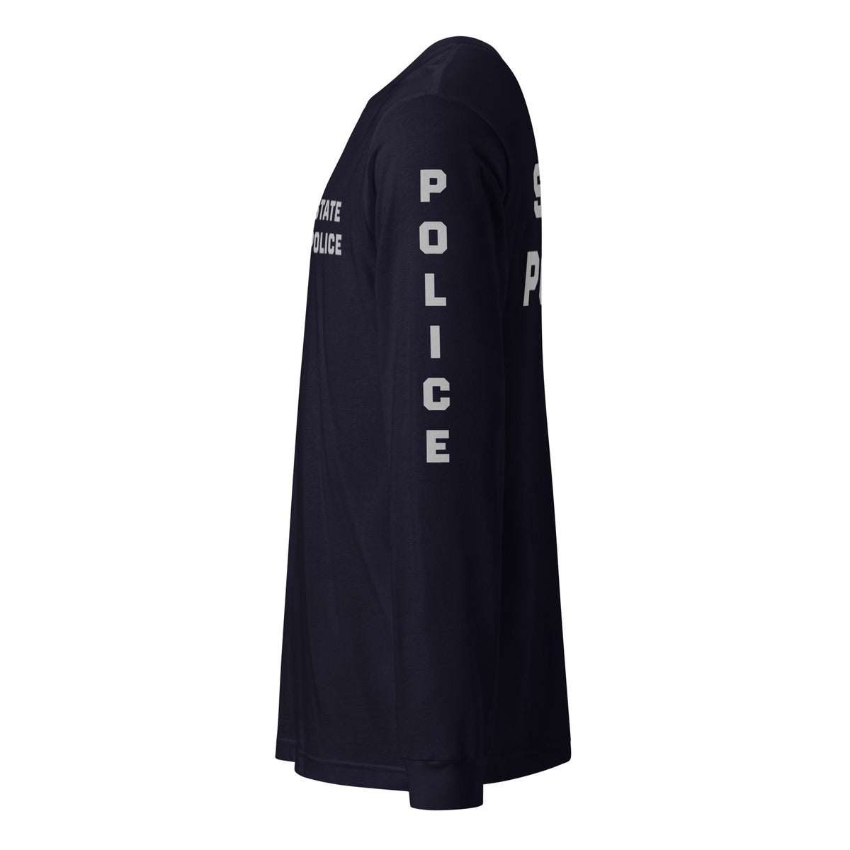 State Police — Duty Wear Long Sleeve Shirt (Full Sleeve Identifier) — Navy — Left-side view