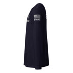 SWAT — Duty Wear Long Sleeve Shirt (Flag & Sleeve Identifier) — Navy — Left-side view
