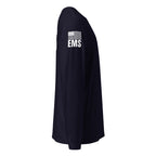 EMS — Duty Wear Long Sleeve Shirt (Flag & Sleeve Identifier) — Navy — Right-side view