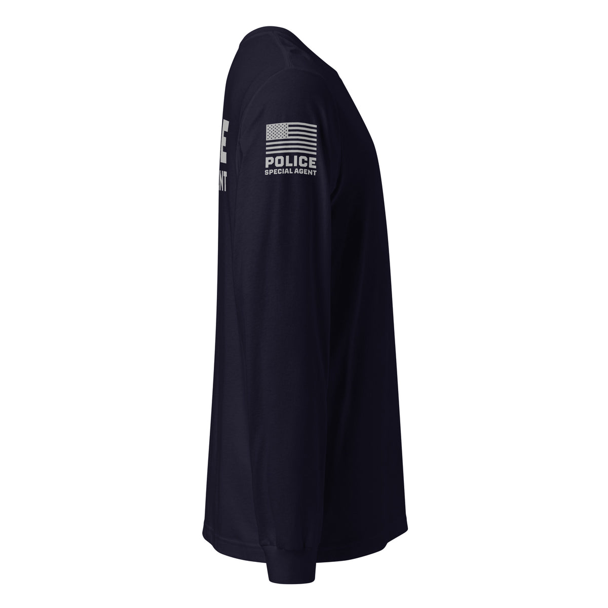 Special Agent — Duty Wear Long Sleeve Shirt in Navy, right side view