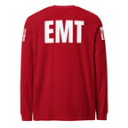 EMT — Duty Wear Long Sleeve Shirt in Red, back view