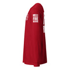 Fire Rescue — Duty Wear Long Sleeve Shirt — Red, left-side view